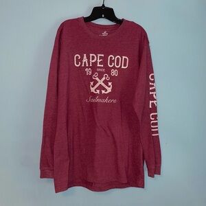 Cuffy’s Cape Cod Sailmakers Long Sleeve T-Shirt Size XL
